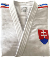 Adidas JU kimono Champion III SVK Regular fit 750g, biele