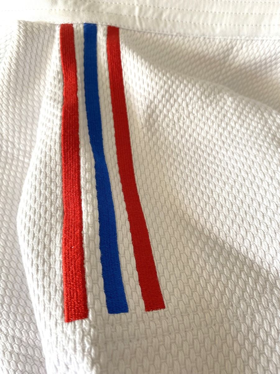 Adidas JU kimono Champion III SVK Regular fit 750g, biele