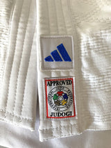 Adidas JU kimono Champion III SVK Regular fit 750g, biele