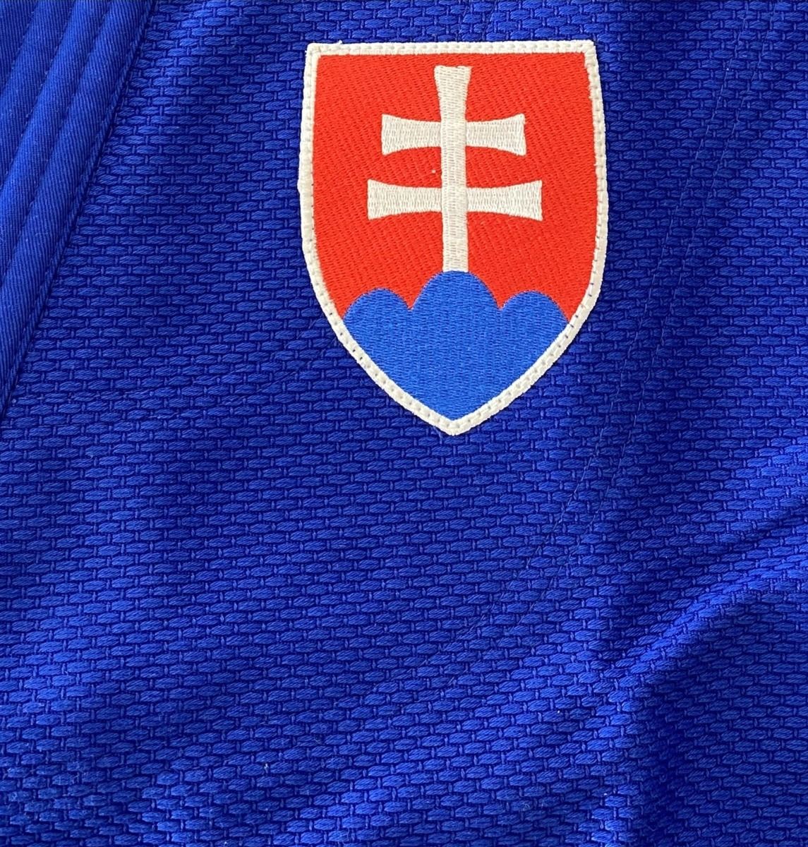 Adidas JU kimono Champion III SVK Regular fit 750g, modré