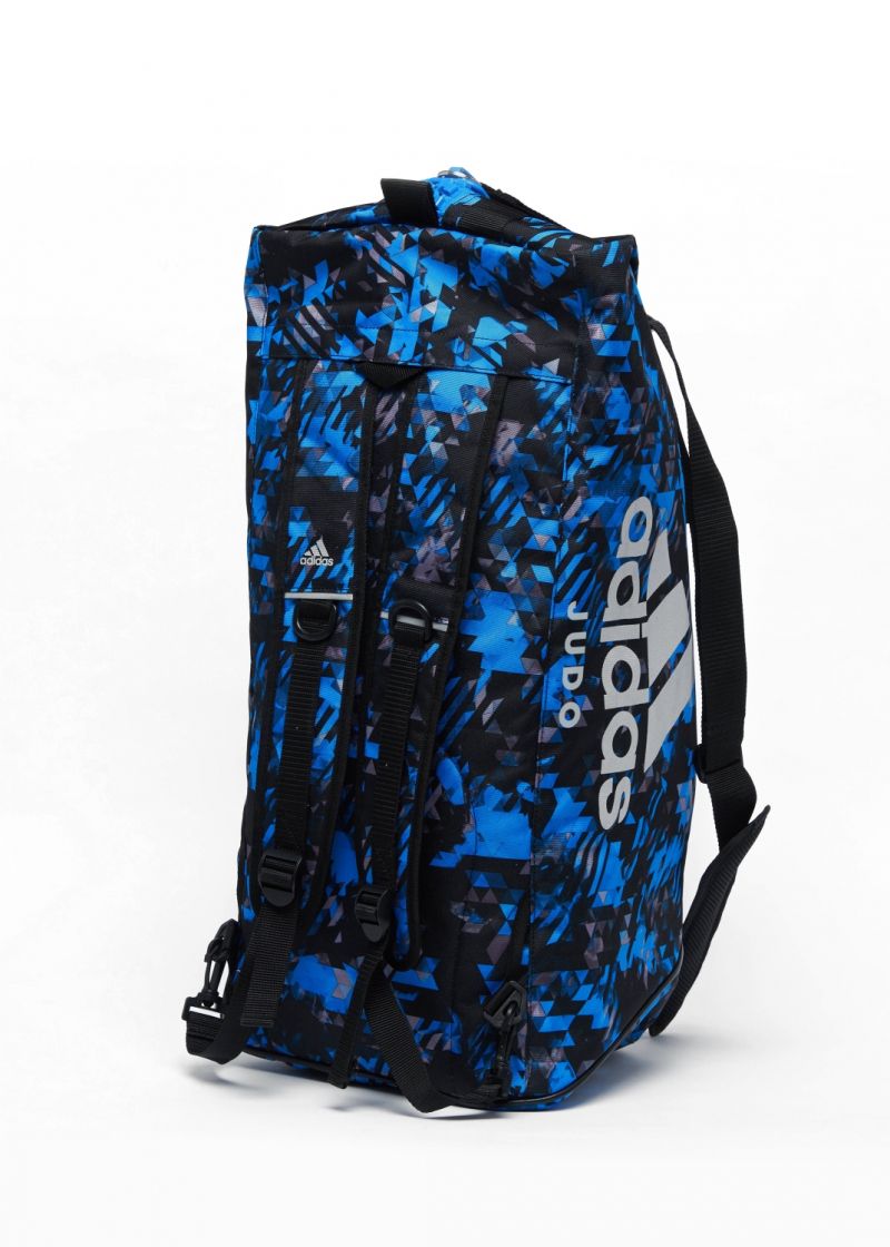Adidas judo taška Camo, modrá