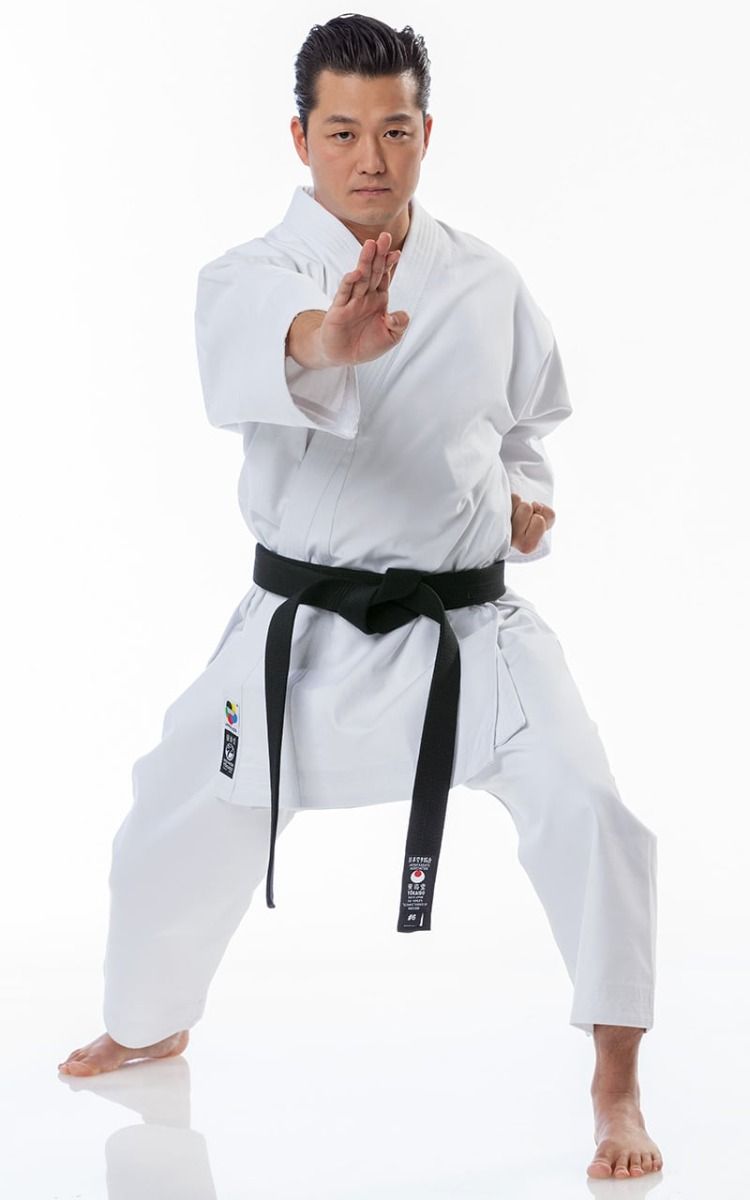 Tokaido KA kimono Kata Master Japan WKF 340g, biele