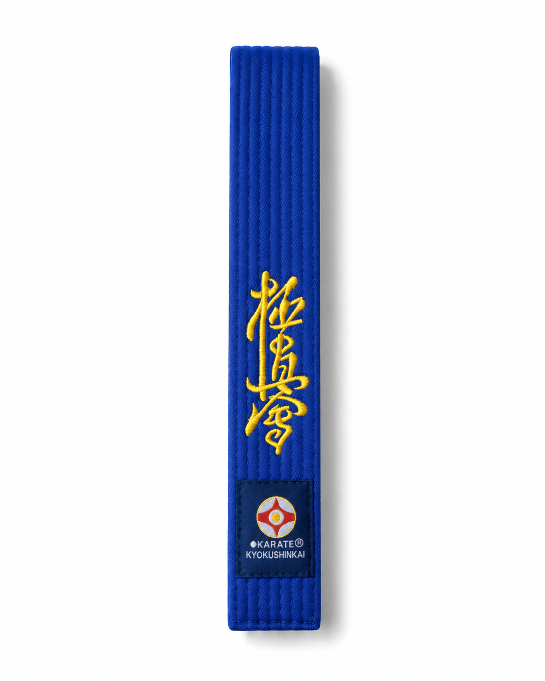 Cintura da karate Katsudo Kyokushin, blu