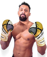 RDX box rukavice F7, bielo-zlaté