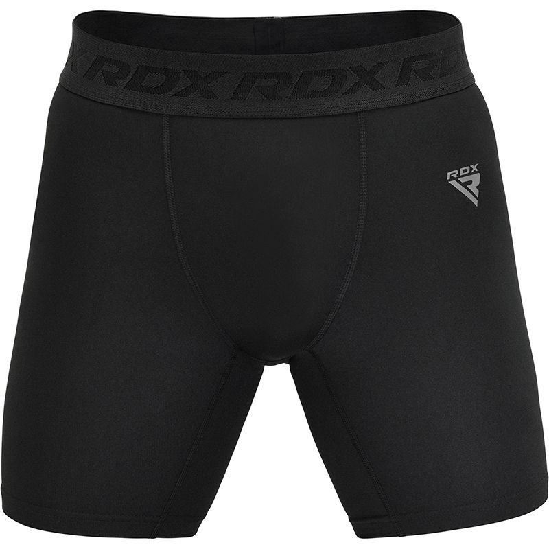 RDX MMA kompresné šortky T15, čierne