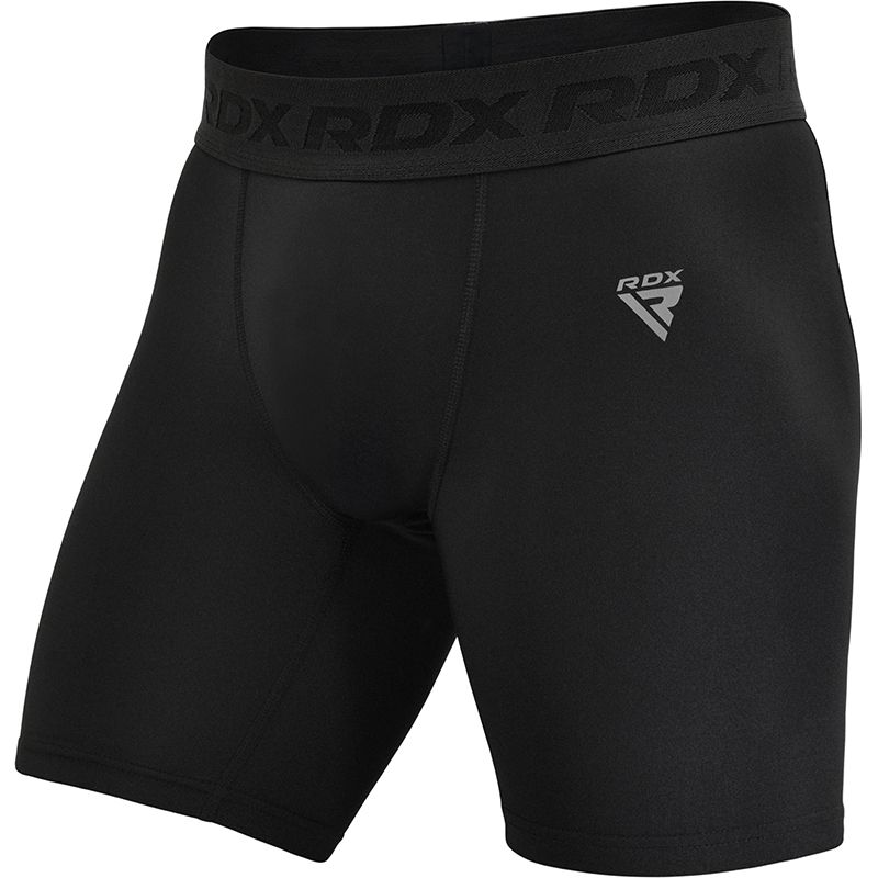 RDX MMA kompresné šortky T15, čierne