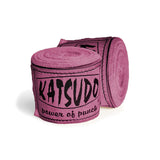 Katsudo elastická boxeristická bandáž Path, ružová
