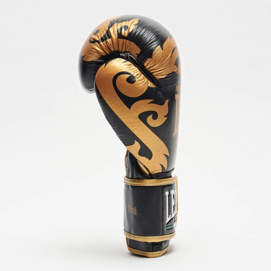 Leone box rukavice Muay Thai, čierne