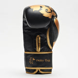 Leone box rukavice Muay Thai, čierne