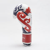 Leone box rukavice Muay Thai, biele