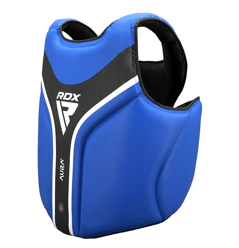RDX chránič hrudníka Aura Plus T17, modro-čierny
