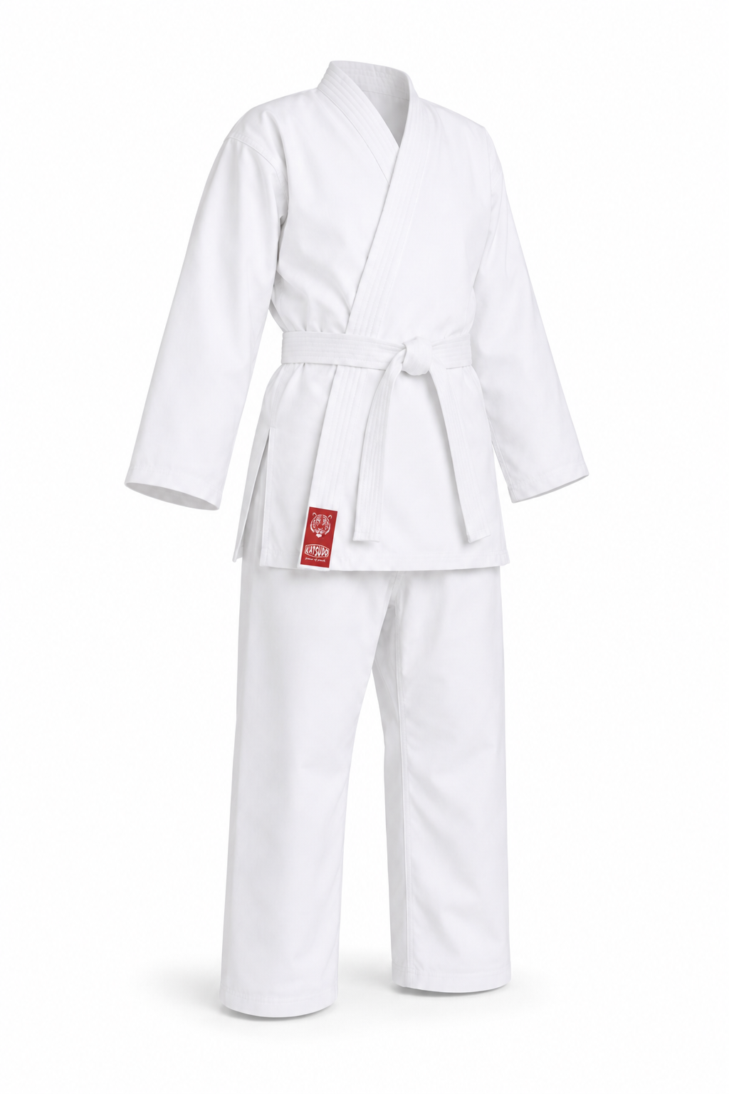 Katsudo karate kimono Tiger, biele