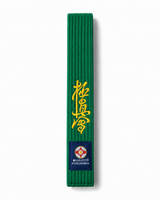 Cintura da karate Katsudo Kyokushin, verde