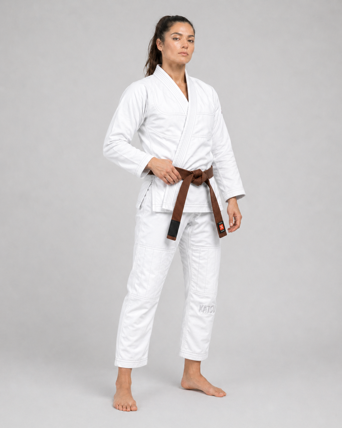 Katsudo Yori women's Jiu Jitsu kimono 550g, white