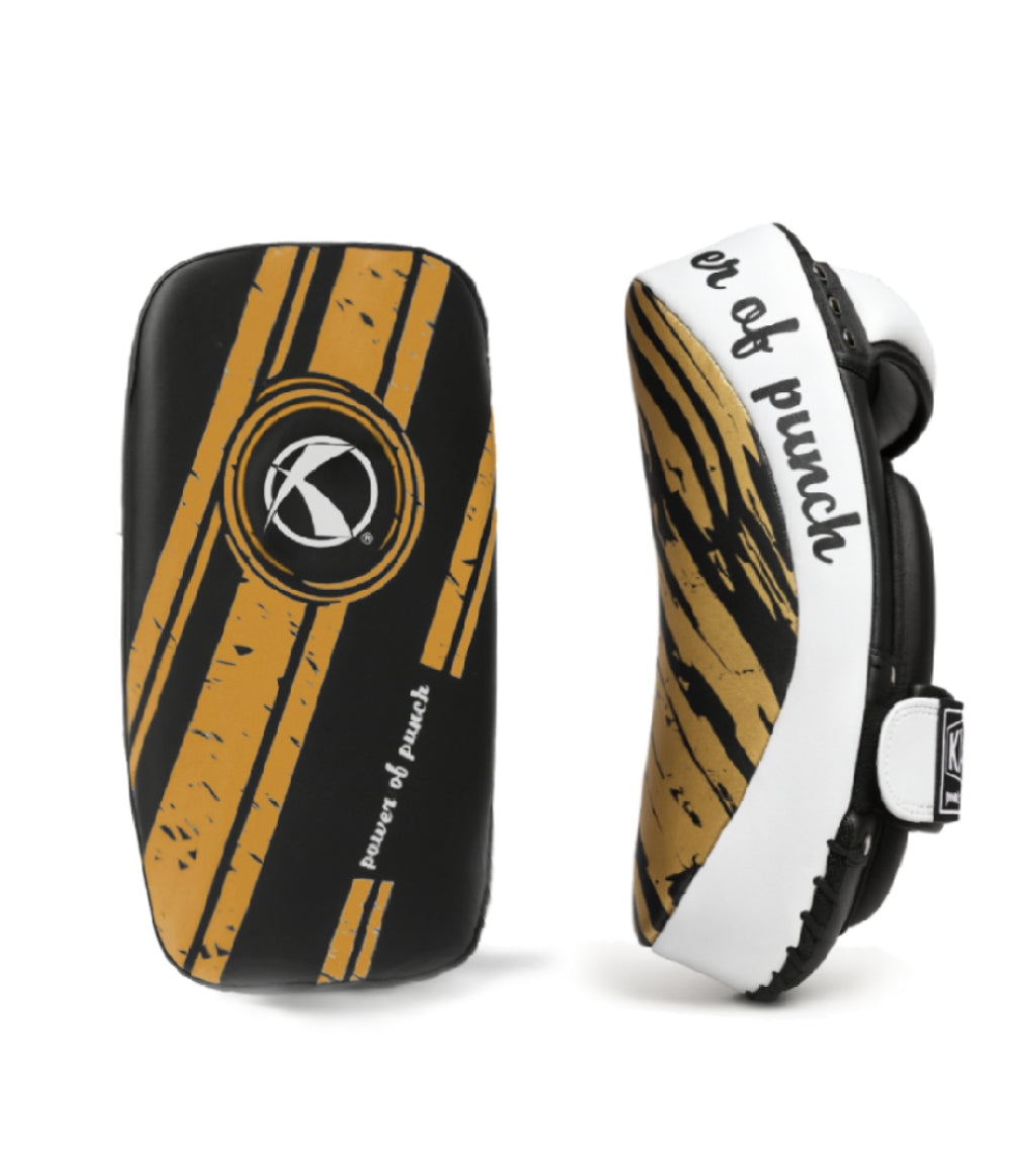 Katsudo Arm Makiwara Major Pair, Black-Gold