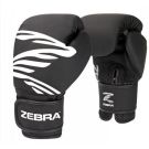 Zebra box rukavice Fitness, čierne