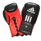Adidas box rukavice Combat, čierno-červené 